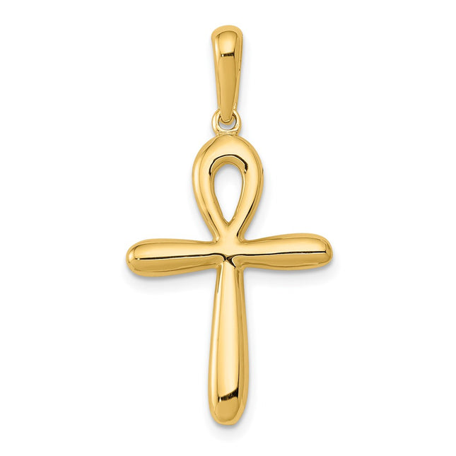 14k Yellow Gold Pendants Style K2277 - Classique Jewelry Inc.