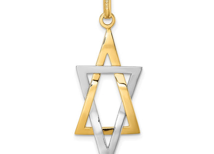 14k Yellow & Rhodium Jewelry Style K2309 - Classique Jewelry Inc.