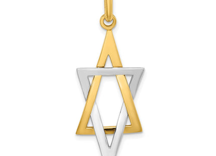 14k Yellow & Rhodium Jewelry Style K2309 - Classique Jewelry Inc.