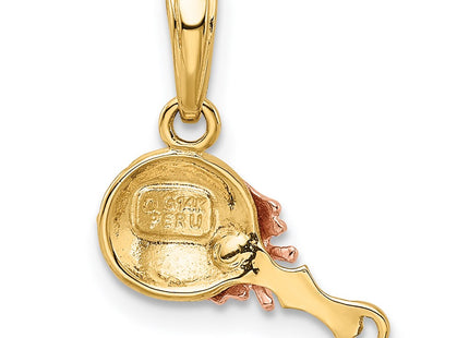 14k Two-tone Pendants Style K2311 - Classique Jewelry Inc.