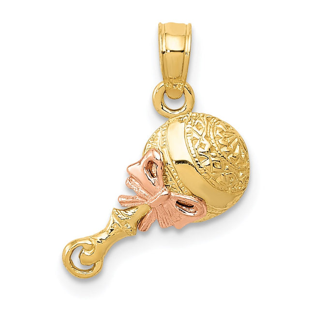 14k Two-tone Pendants Style K2311 - Classique Jewelry Inc.