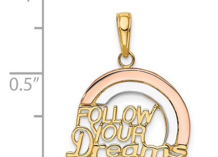 14k Two-tone Jewelry Style K2351 - Classique Jewelry Inc.