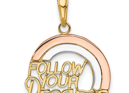 14k Two-tone Jewelry Style K2351 - Classique Jewelry Inc.