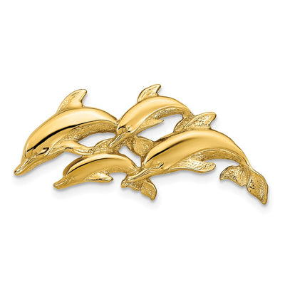 14K gold pendants & charm