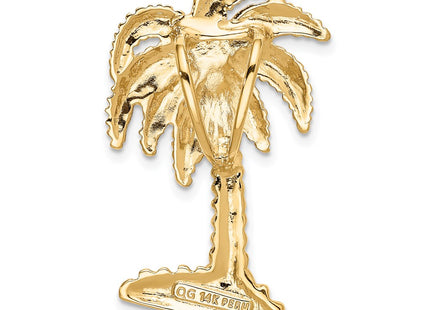 14K gold tree pendants & charm, another view