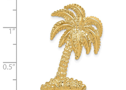 14K gold tree pendants & charm, further view