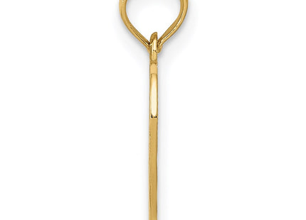 14k Yellow Gold Pendants Style K2521 - Classique Jewelry Inc.