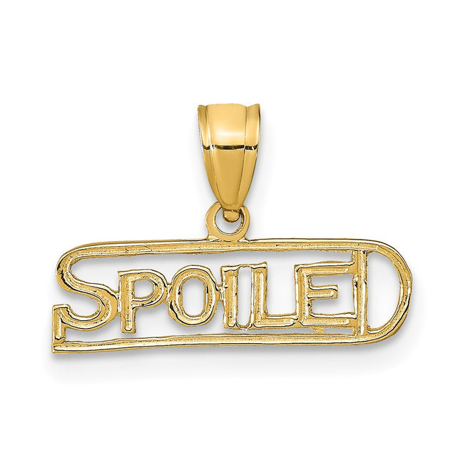 14k Yellow Gold Pendants Style K2603 - Classique Jewelry Inc.