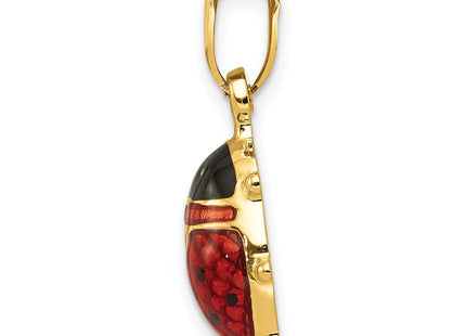 14K gold charm, alternate view