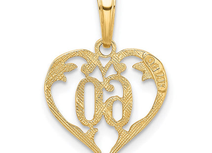 14k Yellow Gold Pendants Style K2616 - Classique Jewelry Inc.