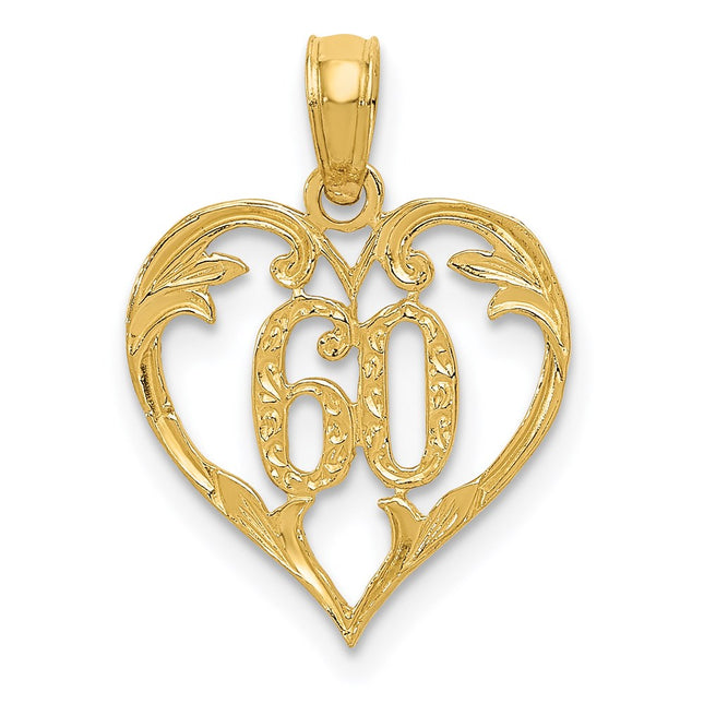 14k Yellow Gold Pendants Style K2616 - Classique Jewelry Inc.