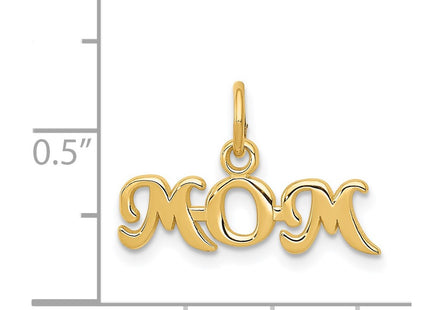 14K gold charm, further view