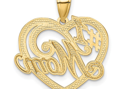 14k Yellow & Rhodium Pendants Style K2643 - Classique Jewelry Inc.