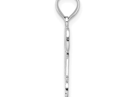 14k White Gold Pendants Style K2685W - Classique Jewelry Inc.