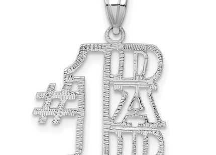 14k White Gold Pendants Style K2685W - Classique Jewelry Inc.