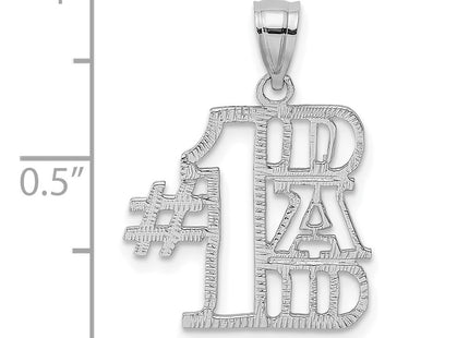 14k White Gold Pendants Style K2685W - Classique Jewelry Inc.