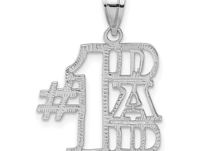 14k White Gold Pendants Style K2685W - Classique Jewelry Inc.