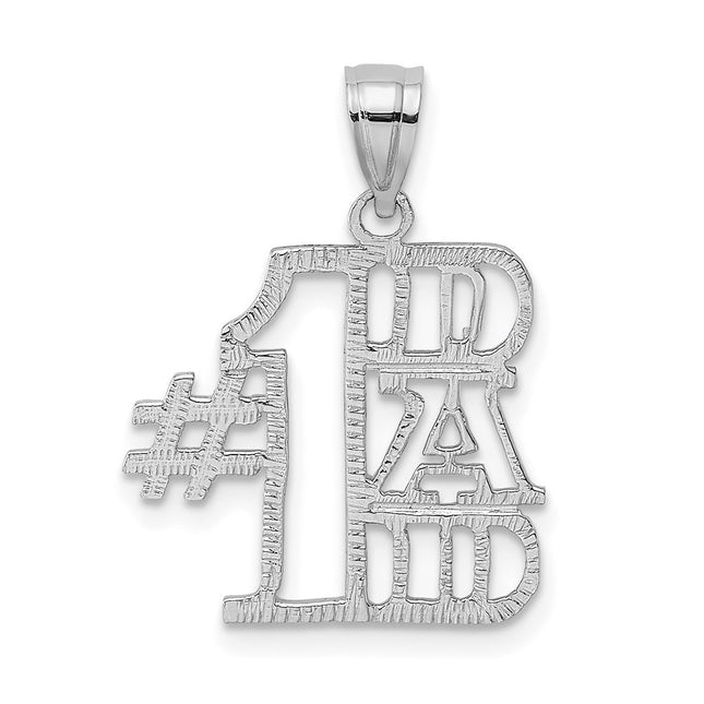 14k White Gold Pendants Style K2685W - Classique Jewelry Inc.