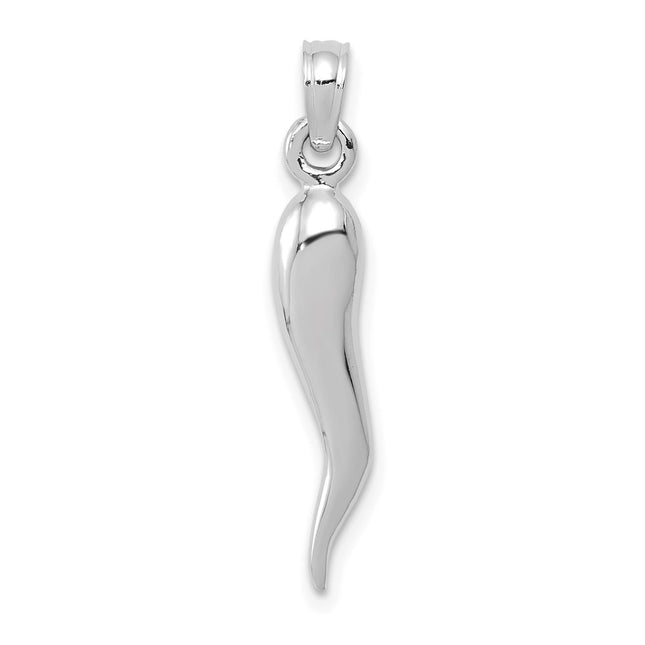 14k White Gold Pendants Style K2735W - Classique Jewelry Inc.