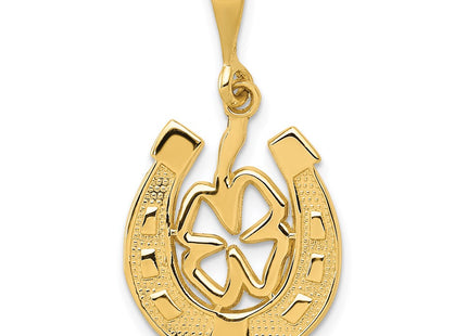 14k Yellow Gold Pendants Style K2739 - Classique Jewelry Inc.