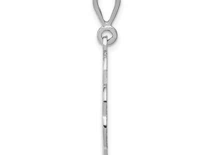 14k White Gold Pendants Style K2742 - Classique Jewelry Inc.