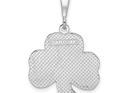 14k White Gold Pendants Style K2742 - Classique Jewelry Inc.
