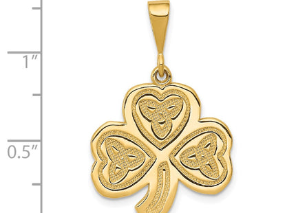 14k Yellow Gold Pendants Style K2743 - Classique Jewelry Inc.