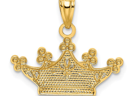 14k Yellow & Rhodium Pendants Style K2753 - Classique Jewelry Inc.
