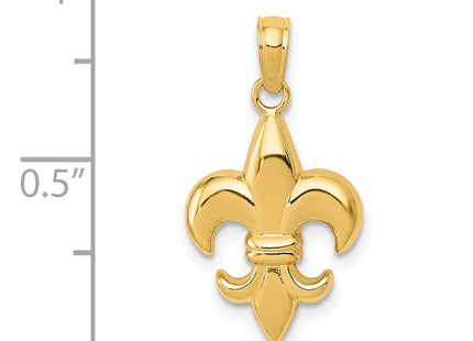 14k Yellow Gold Pendants Style K2759 - Classique Jewelry Inc.