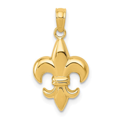 14K gold pendant