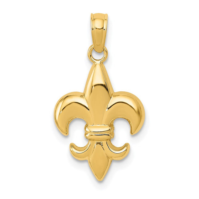 14k Yellow Gold Pendants Style K2759 - Classique Jewelry Inc.