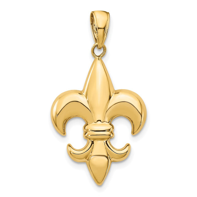 14k Yellow Gold Pendants Style K2760 - Classique Jewelry Inc.