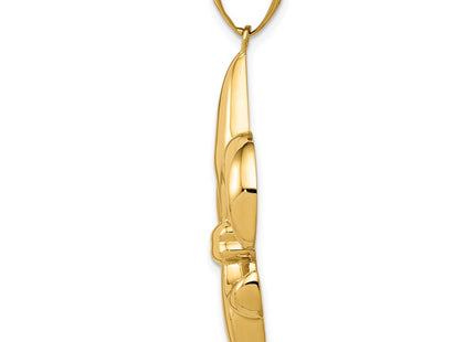 14k Yellow Gold Pendants Style K2761 - Classique Jewelry Inc.
