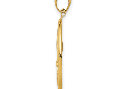 14k Yellow Gold Pendants Style K2762 - Classique Jewelry Inc.