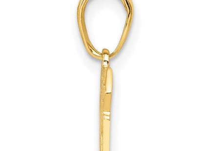 14k Yellow Gold Pendants Style K2773 - Classique Jewelry Inc.