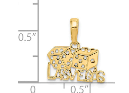 14k Yellow Gold Pendants Style K2773 - Classique Jewelry Inc.