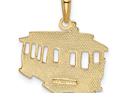 14k Yellow Gold Pendants Style K2787 - Classique Jewelry Inc.