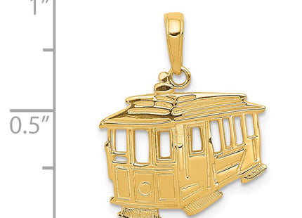 14k Yellow Gold Pendants Style K2787 - Classique Jewelry Inc.