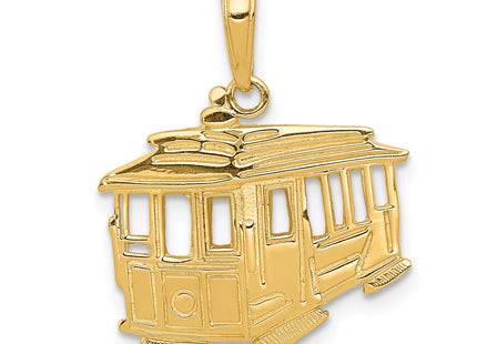 14k Yellow Gold Pendants Style K2787 - Classique Jewelry Inc.