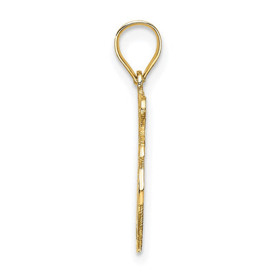 14K I HEART NY Apple Charm