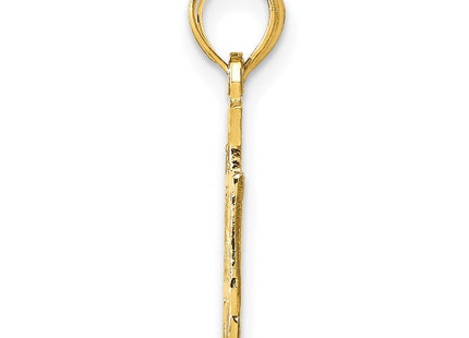 14k Yellow Gold Pendants Style K2819 - Classique Jewelry Inc.