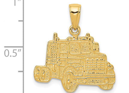 14k Yellow Gold Pendants Style K2821 - Classique Jewelry Inc.