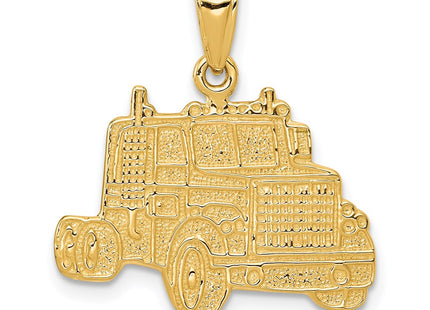 14k Yellow Gold Pendants Style K2821 - Classique Jewelry Inc.