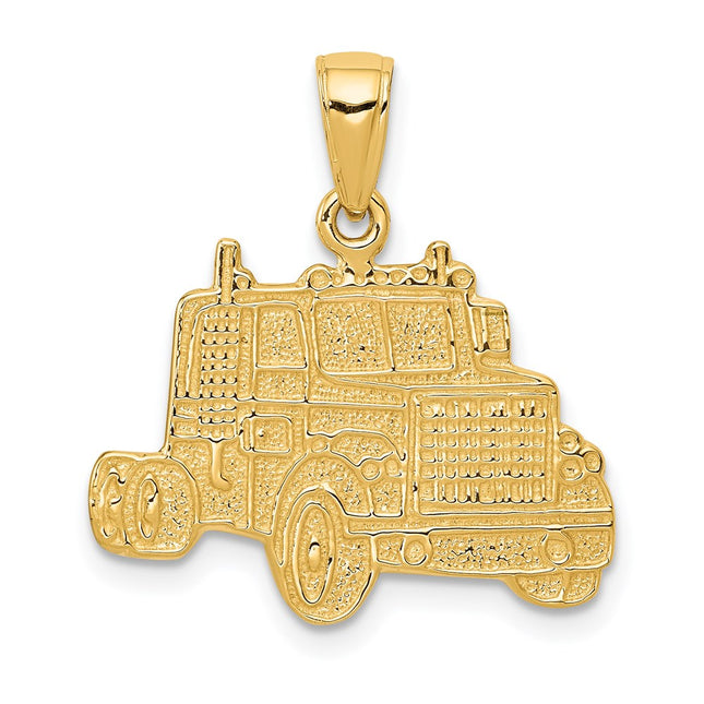 14k Yellow Gold Pendants Style K2821 - Classique Jewelry Inc.