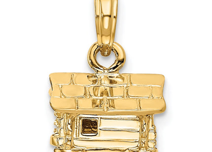 14k Yellow Gold Pendants Style K2830 - Classique Jewelry Inc.