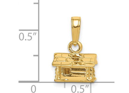 14k Yellow Gold Pendants Style K2830 - Classique Jewelry Inc.