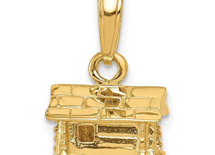 14k Yellow Gold Pendants Style K2830 - Classique Jewelry Inc.