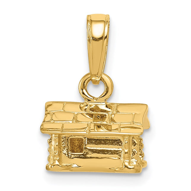 14k Yellow Gold Pendants Style K2830 - Classique Jewelry Inc.