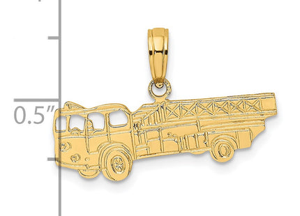 14K gold charm, further view