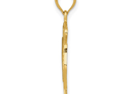 14k Yellow Gold Pendants Style K2842 - Classique Jewelry Inc.